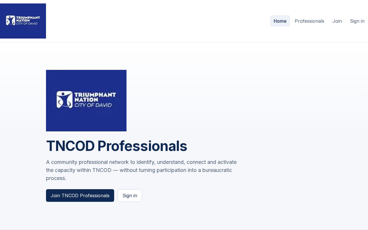 Preview of Tncod Professionals