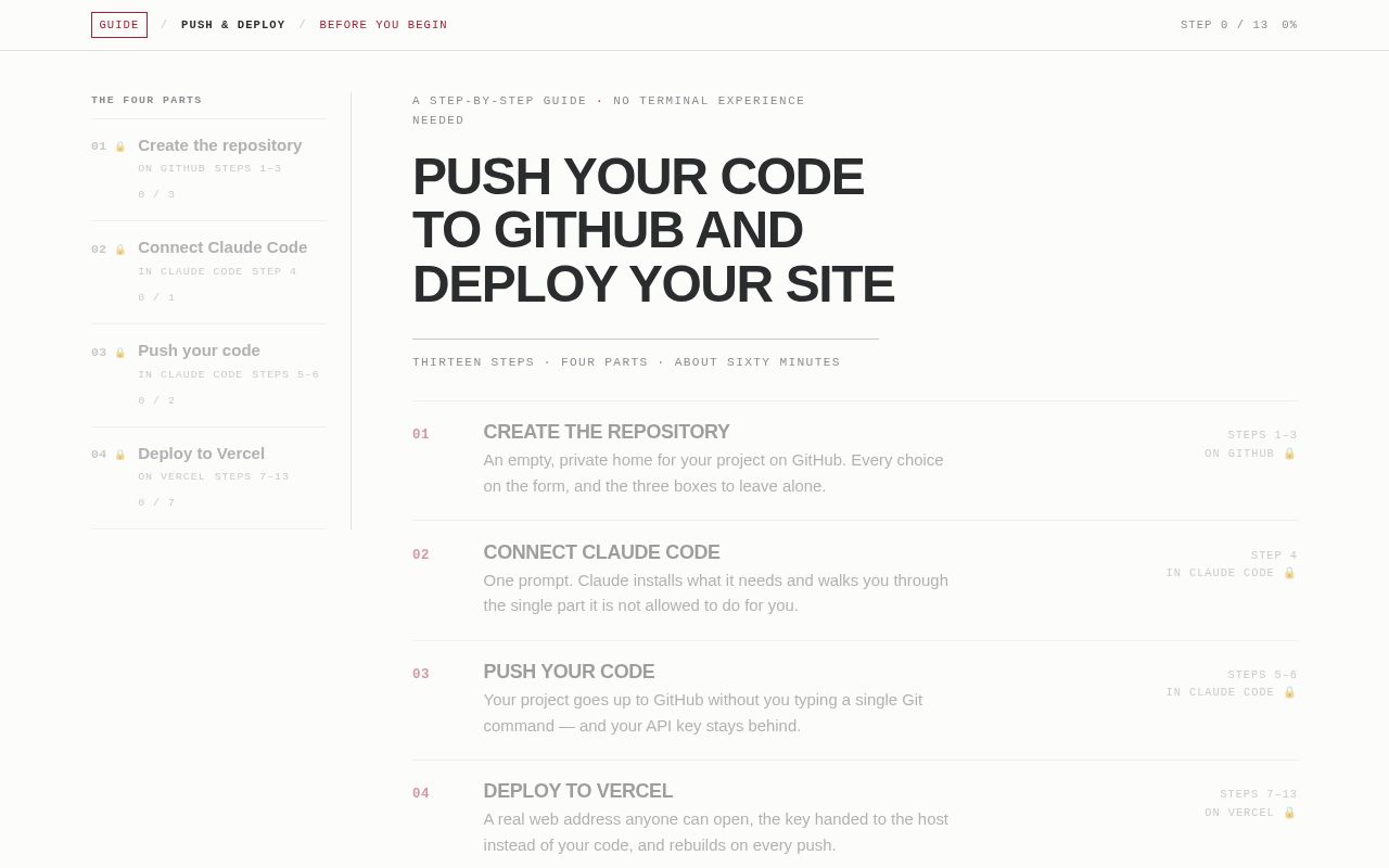 Preview of Push Deploy Guide