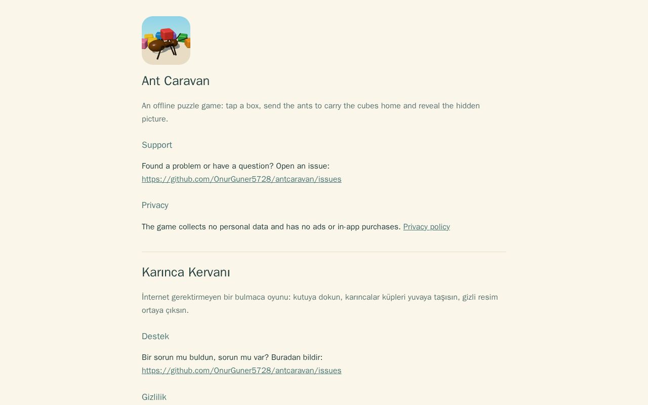 Preview of Antcaravan