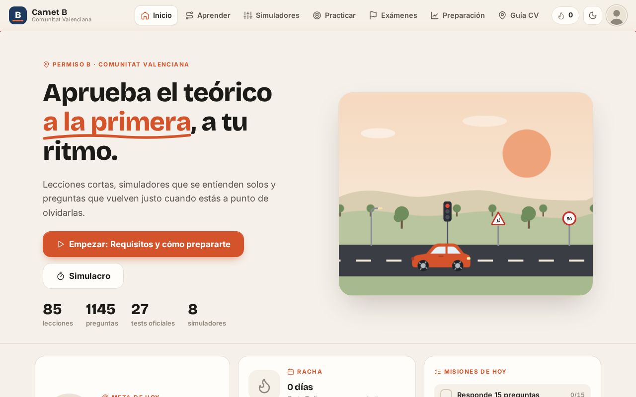 Preview of Carnet B Valencia