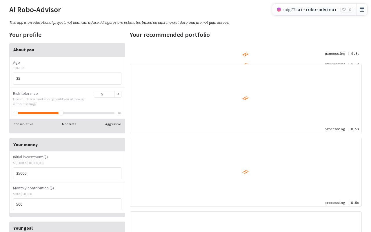 Preview of AI Robo-Advisor