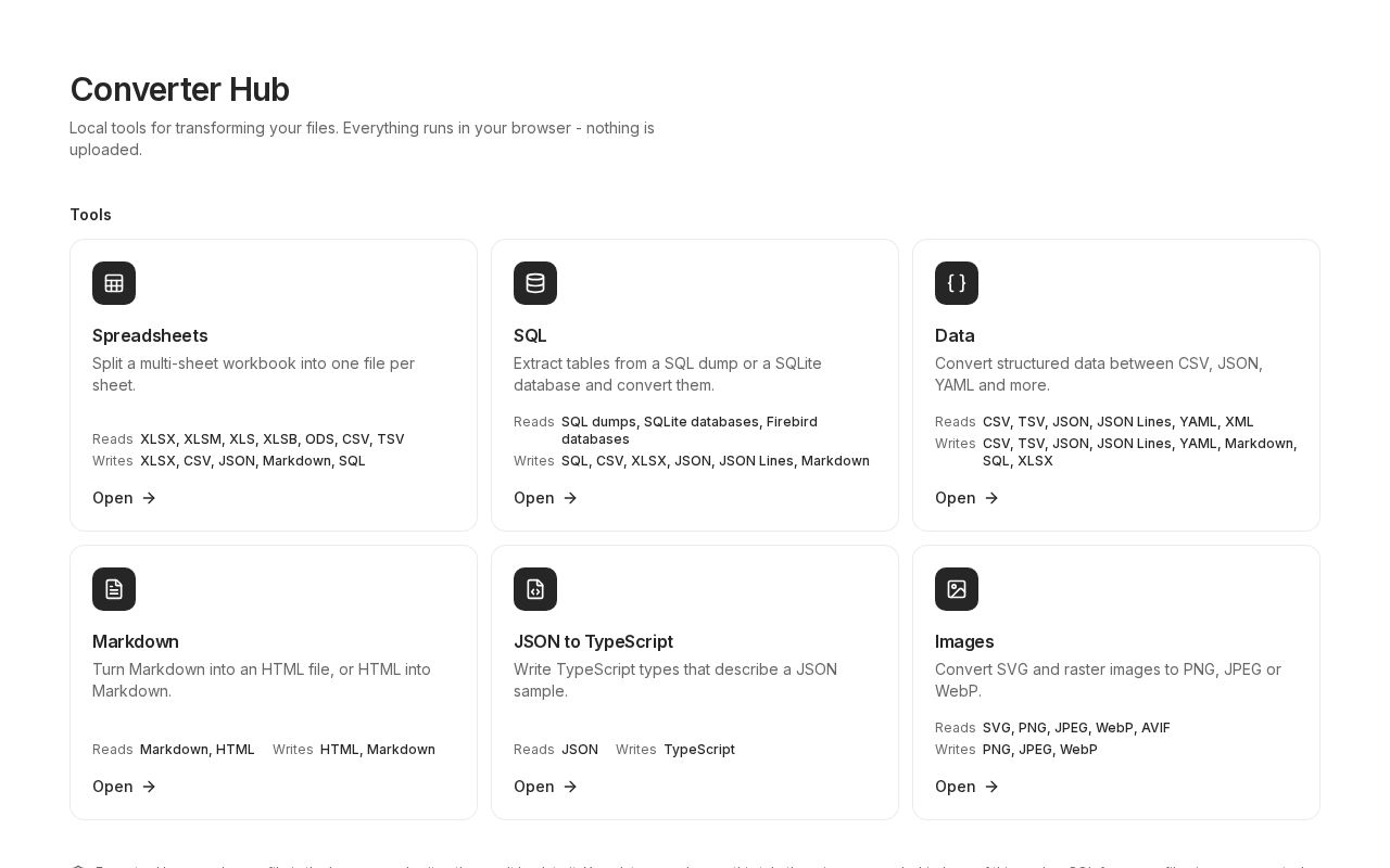 Preview of Converter Hub
