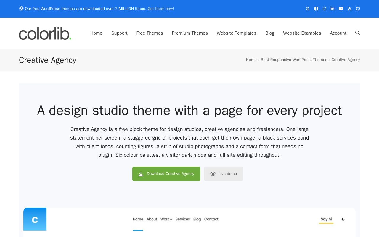 Preview of Creative Agency