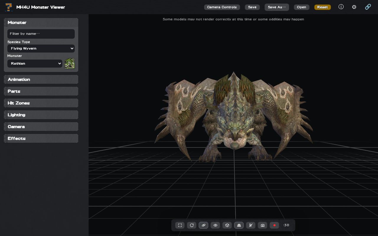 Preview of Mh4u Monster Viewer