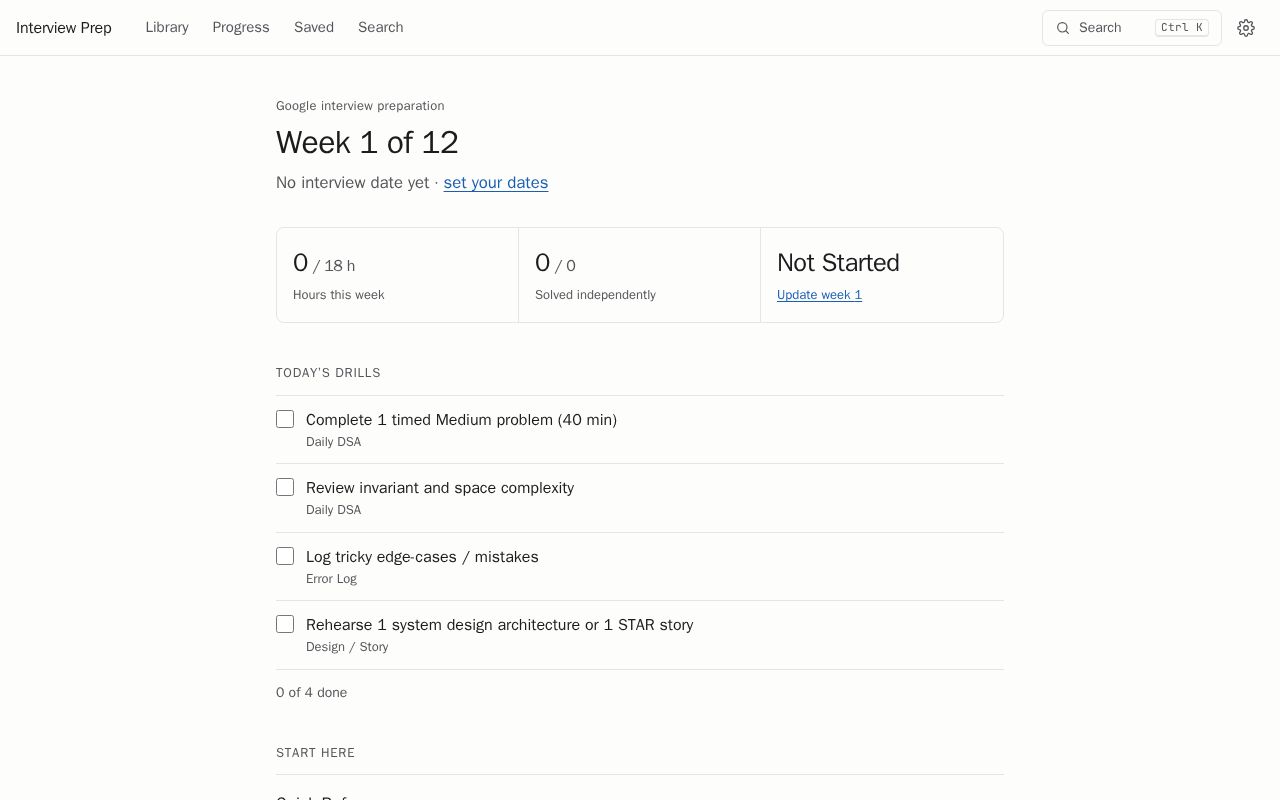 Preview of Web App Prep