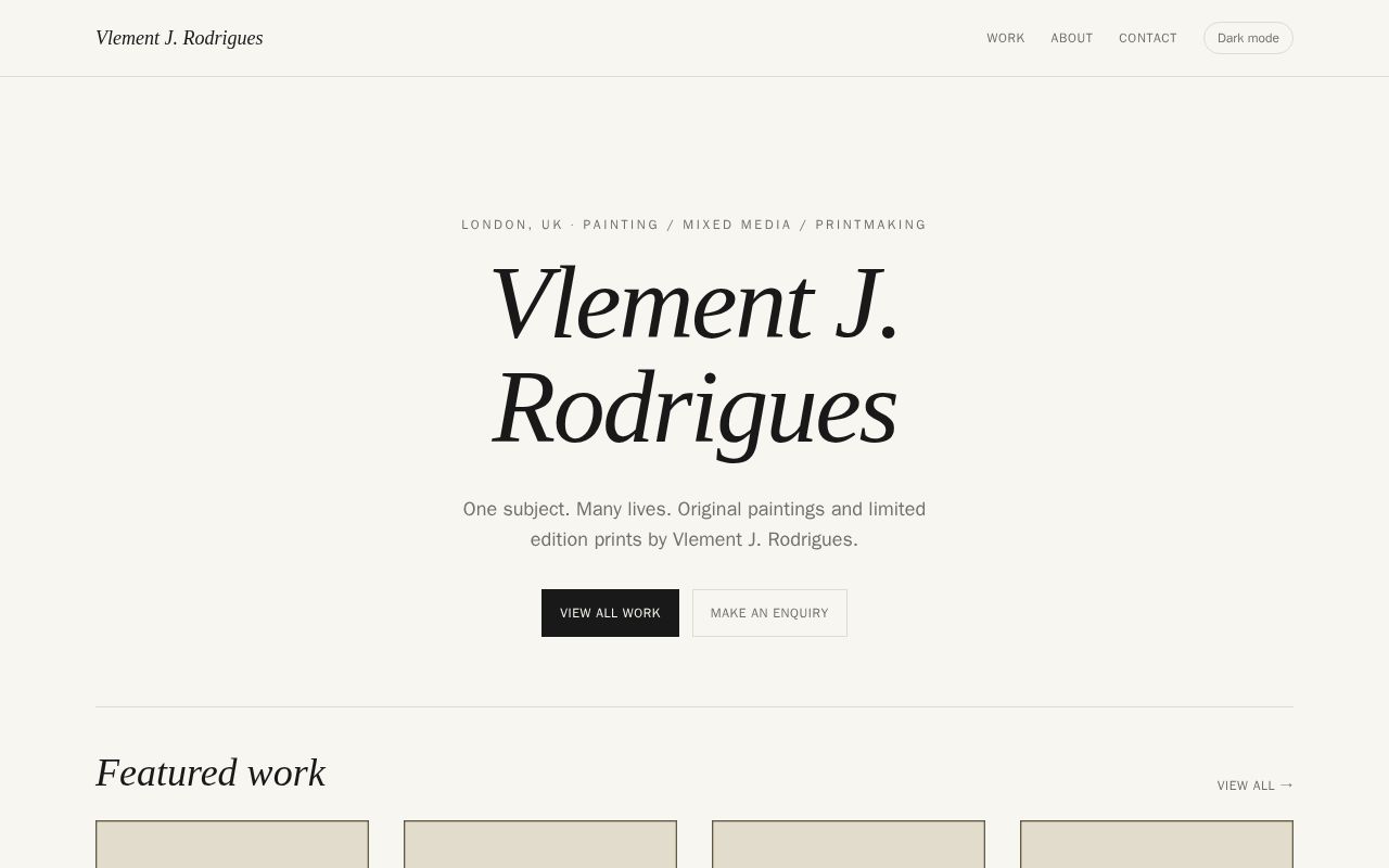 Preview of Vlement J Rodrigues artwork portfolio