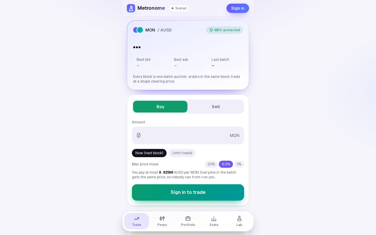 Preview of Metronome