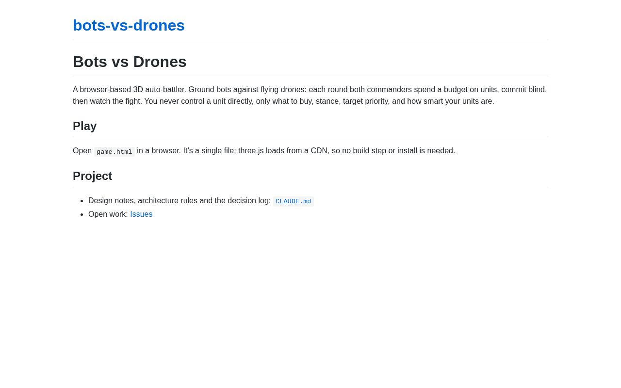 Preview of Bots Vs Drones