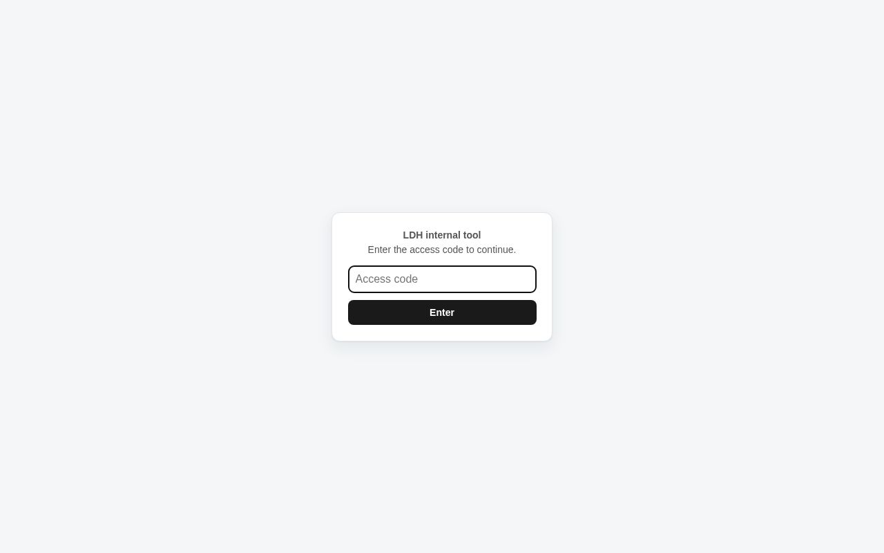 Preview of Ldh Shift Tools