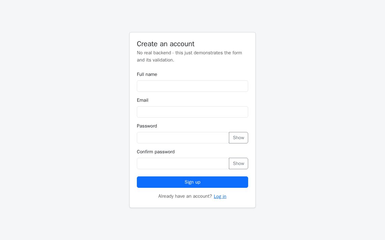 Preview of Auth Flow