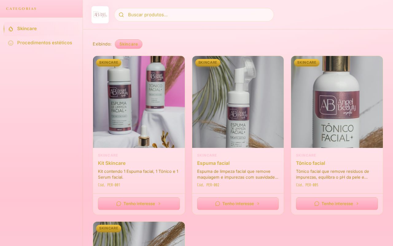 Preview of Catalogo Angel Estetica