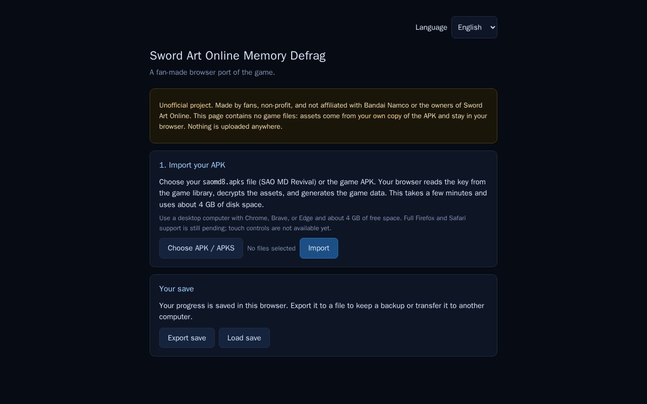 Preview of Sao Memory Defrag