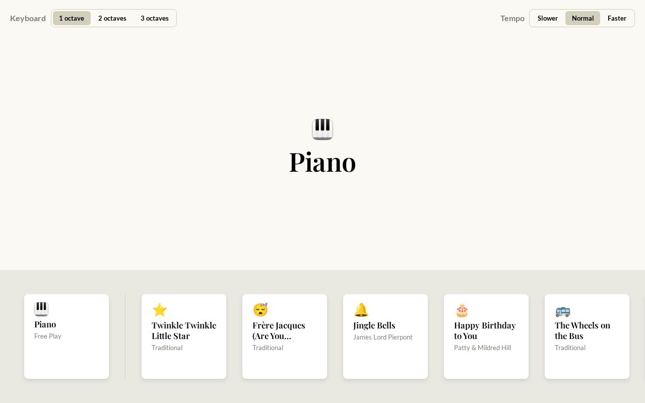 Preview of Piano