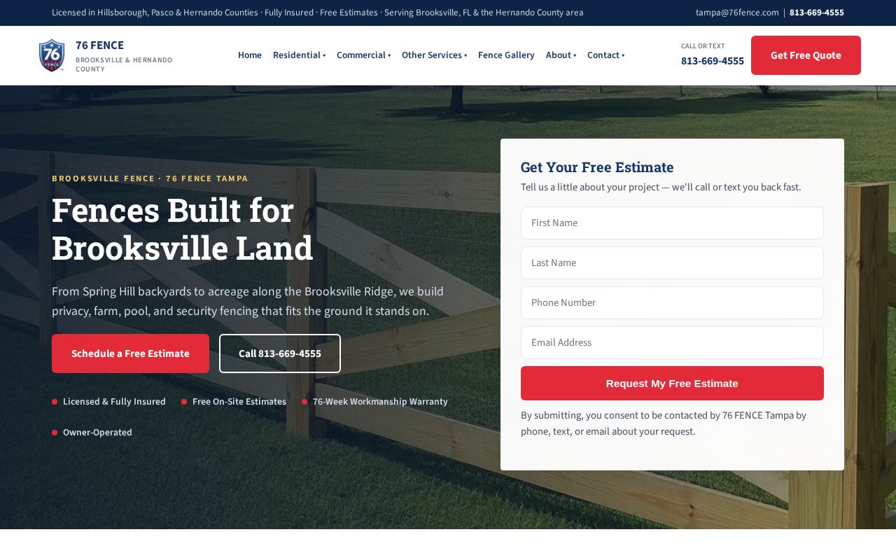 Preview of Brooksvillefencecom