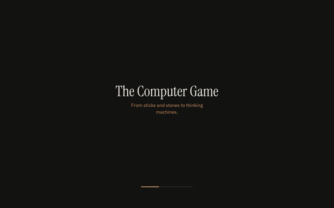 Preview of The Computer Game