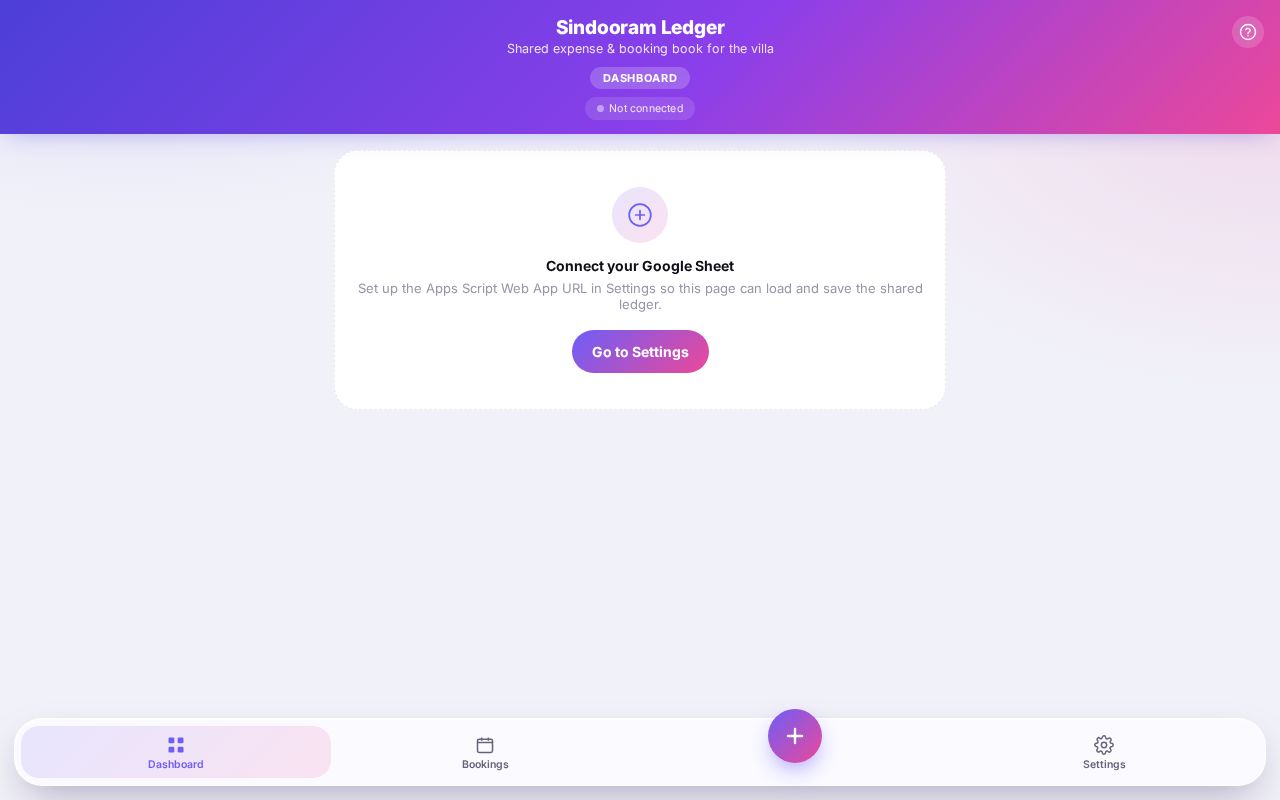 Preview of To track expenses and bookings