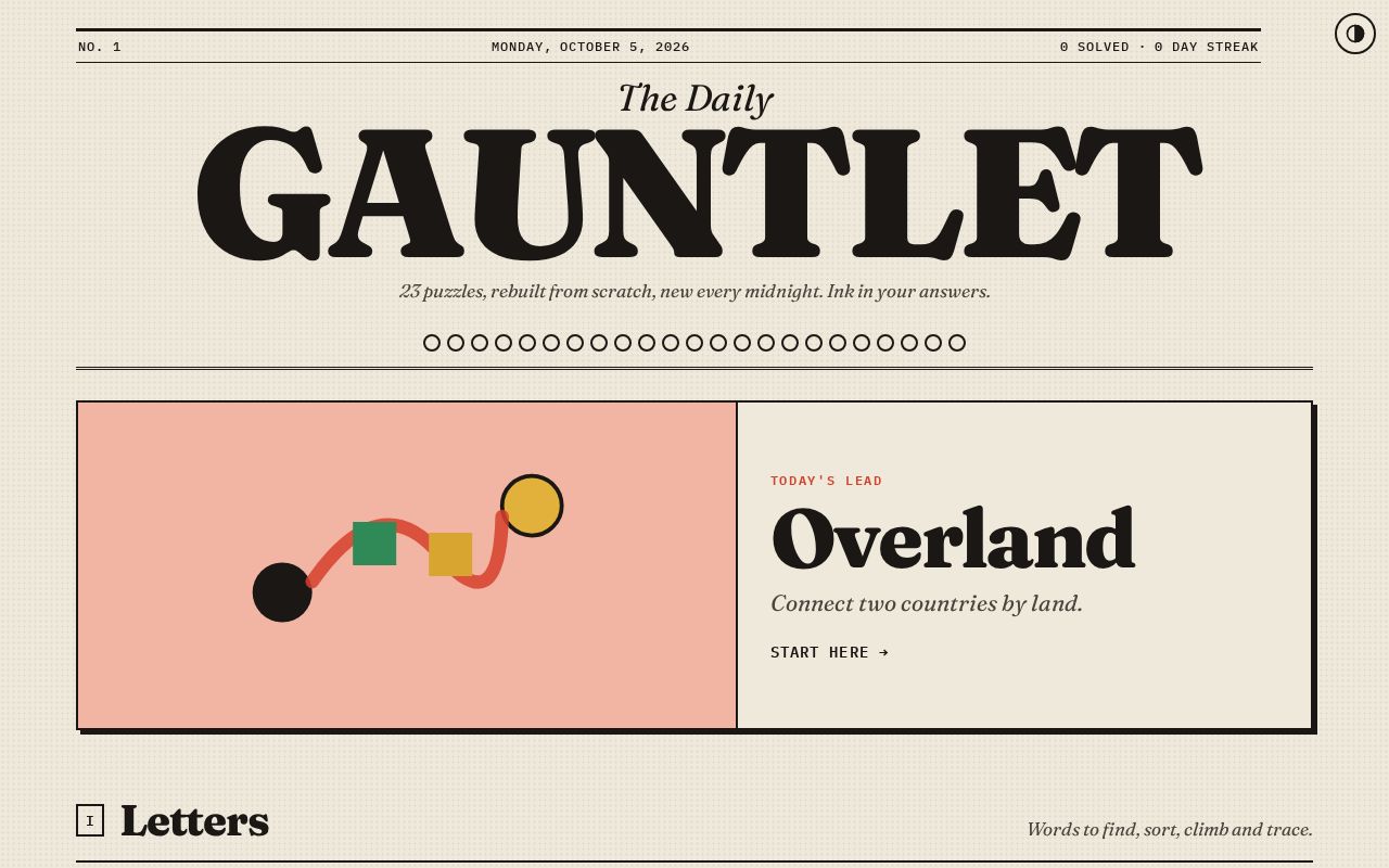 Preview of Daily Gauntlet