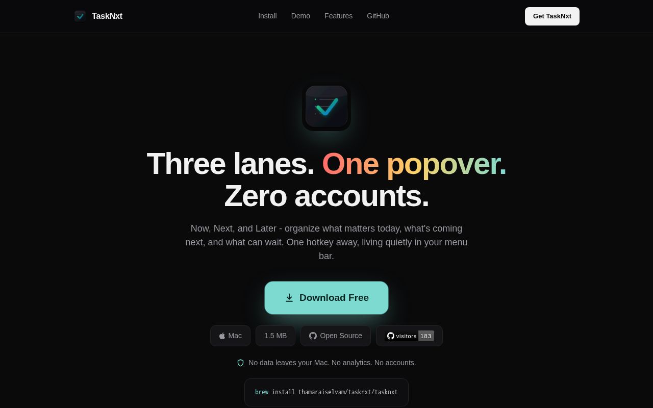 Preview of TaskNxt