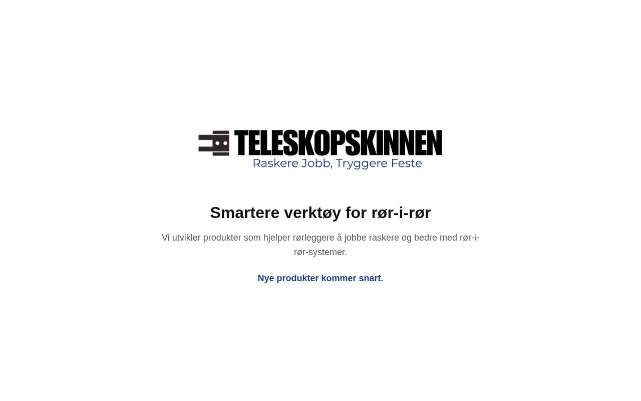 Preview of Teleskopskinnen