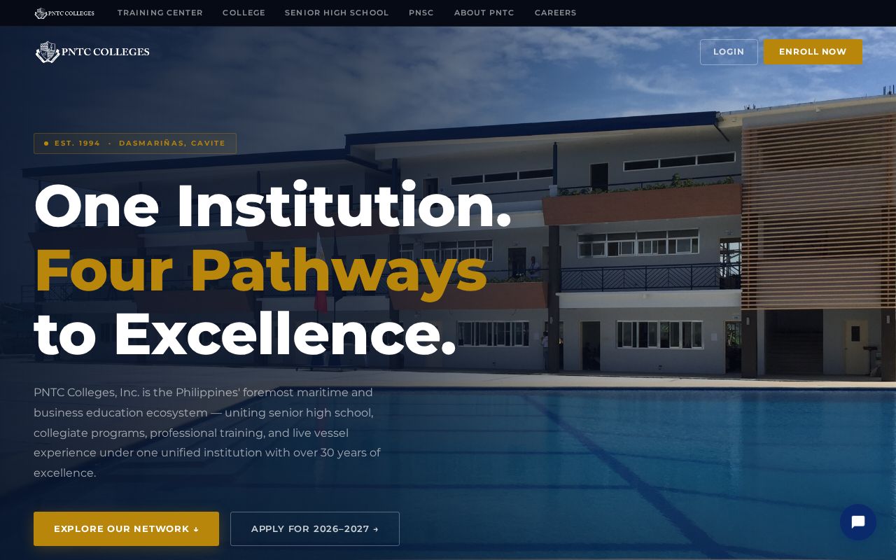 Preview of Pntc Website