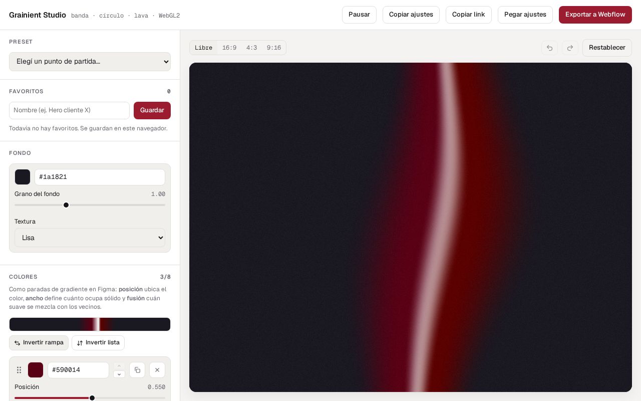 Preview of Granient App
