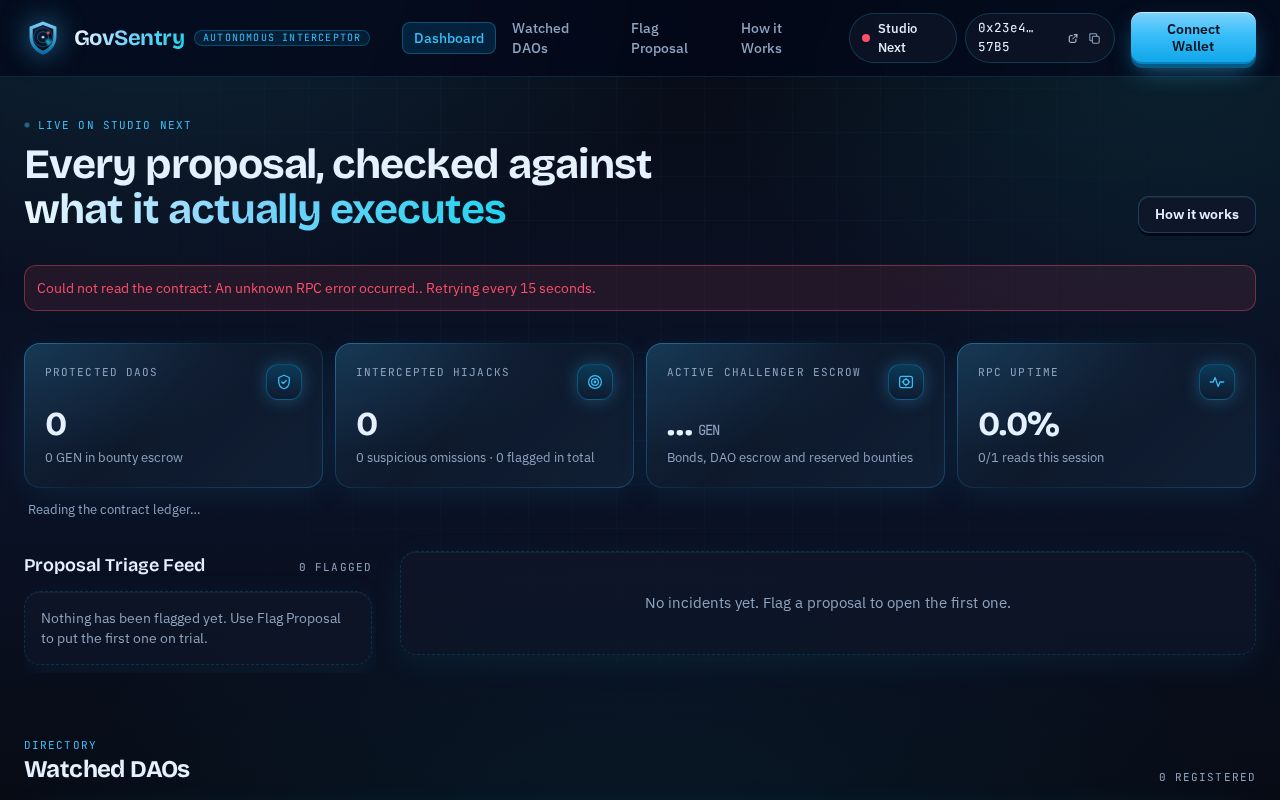 Preview of GovSentry