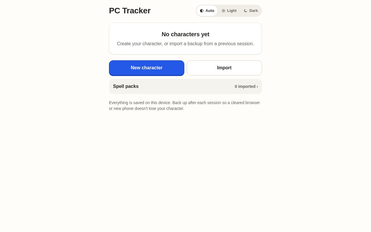 Preview of Pc Tracker