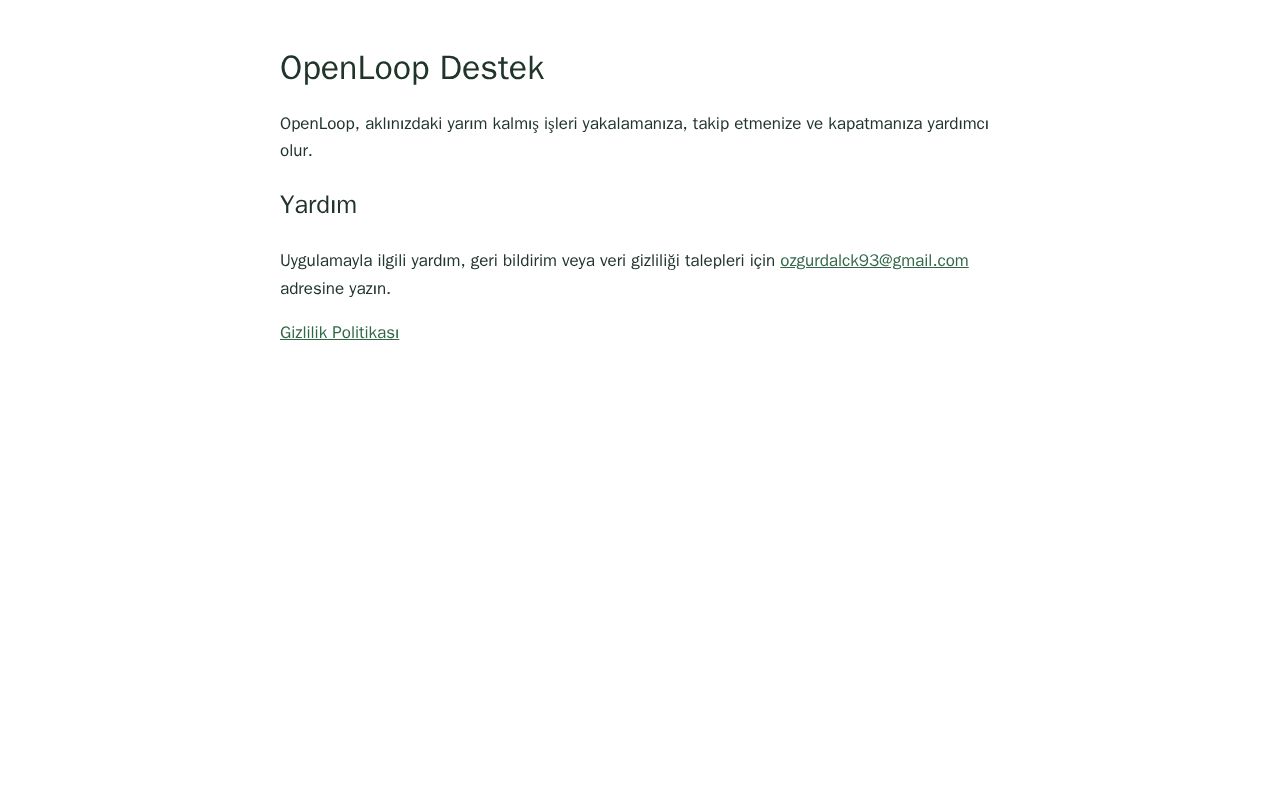Preview of Openloop