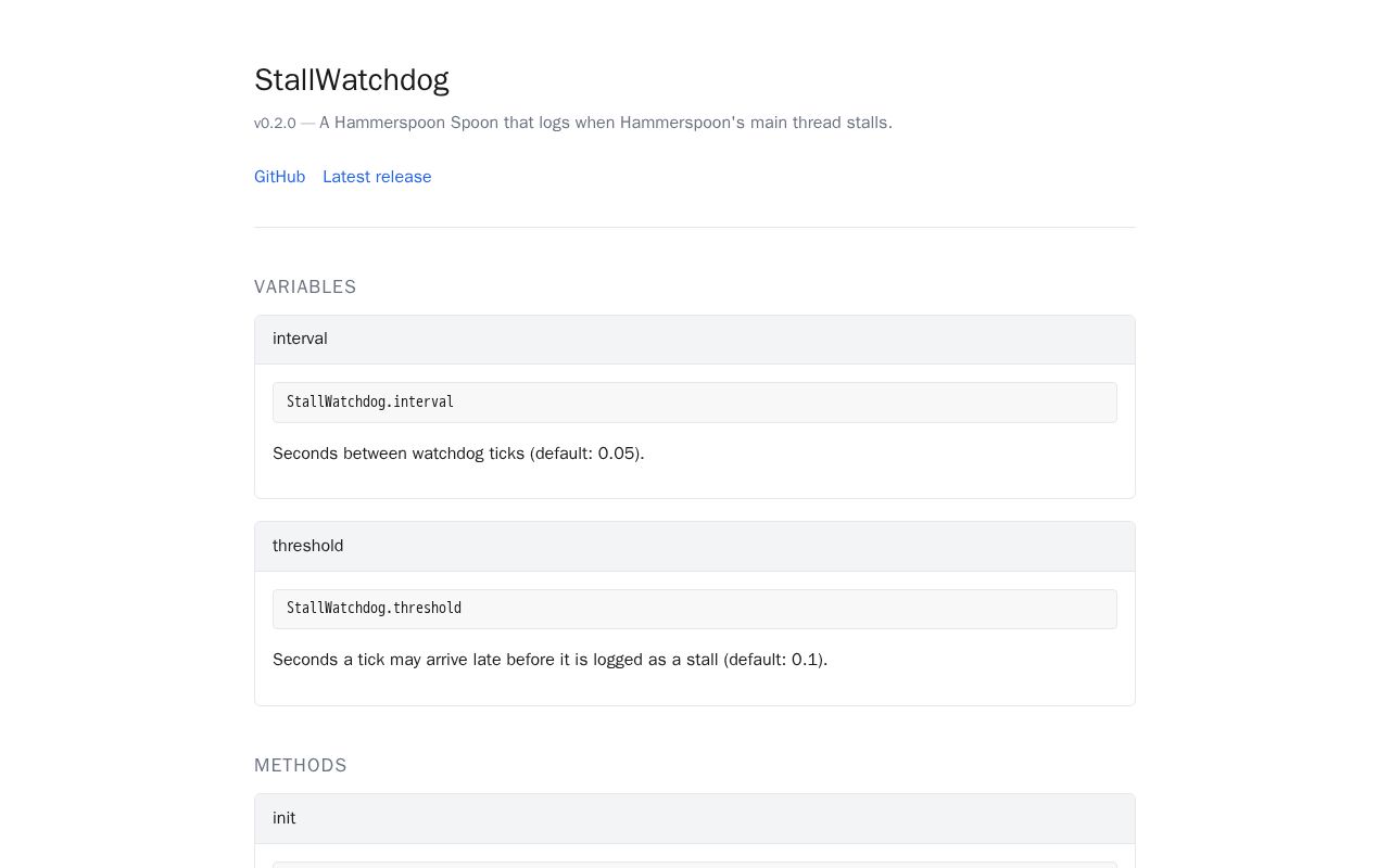 Preview of StallWatchdog Spoon