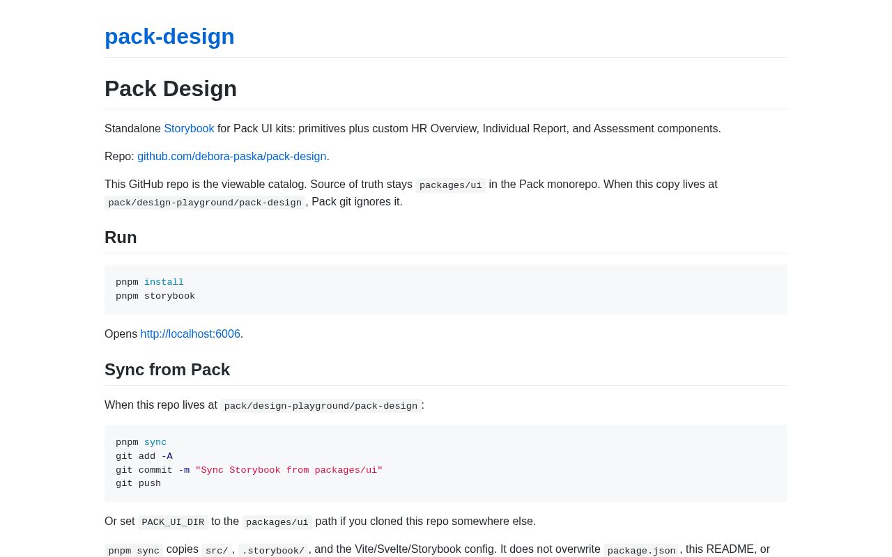 Preview of Pack Design