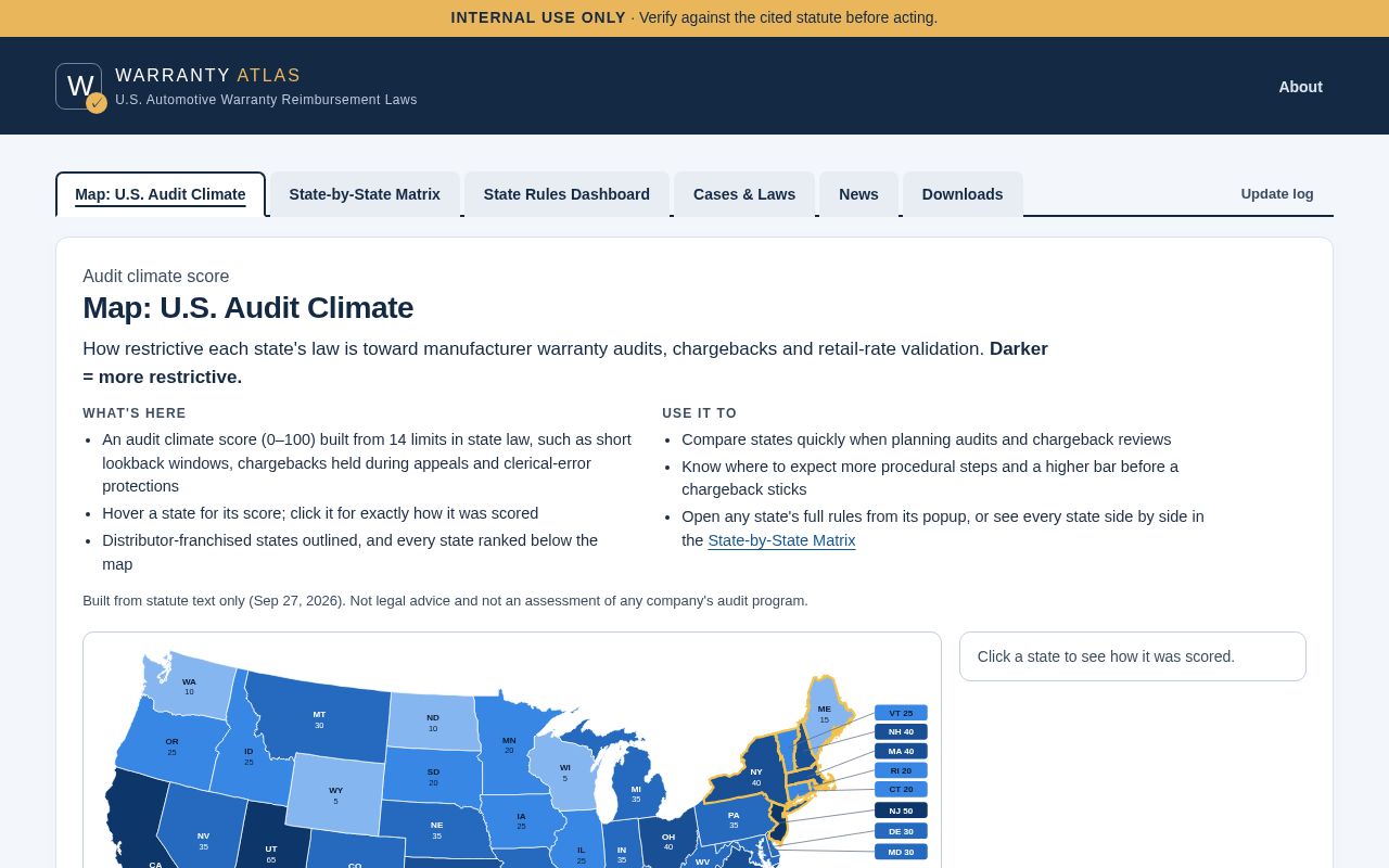 Preview of Warranty Reimbursement Atlas