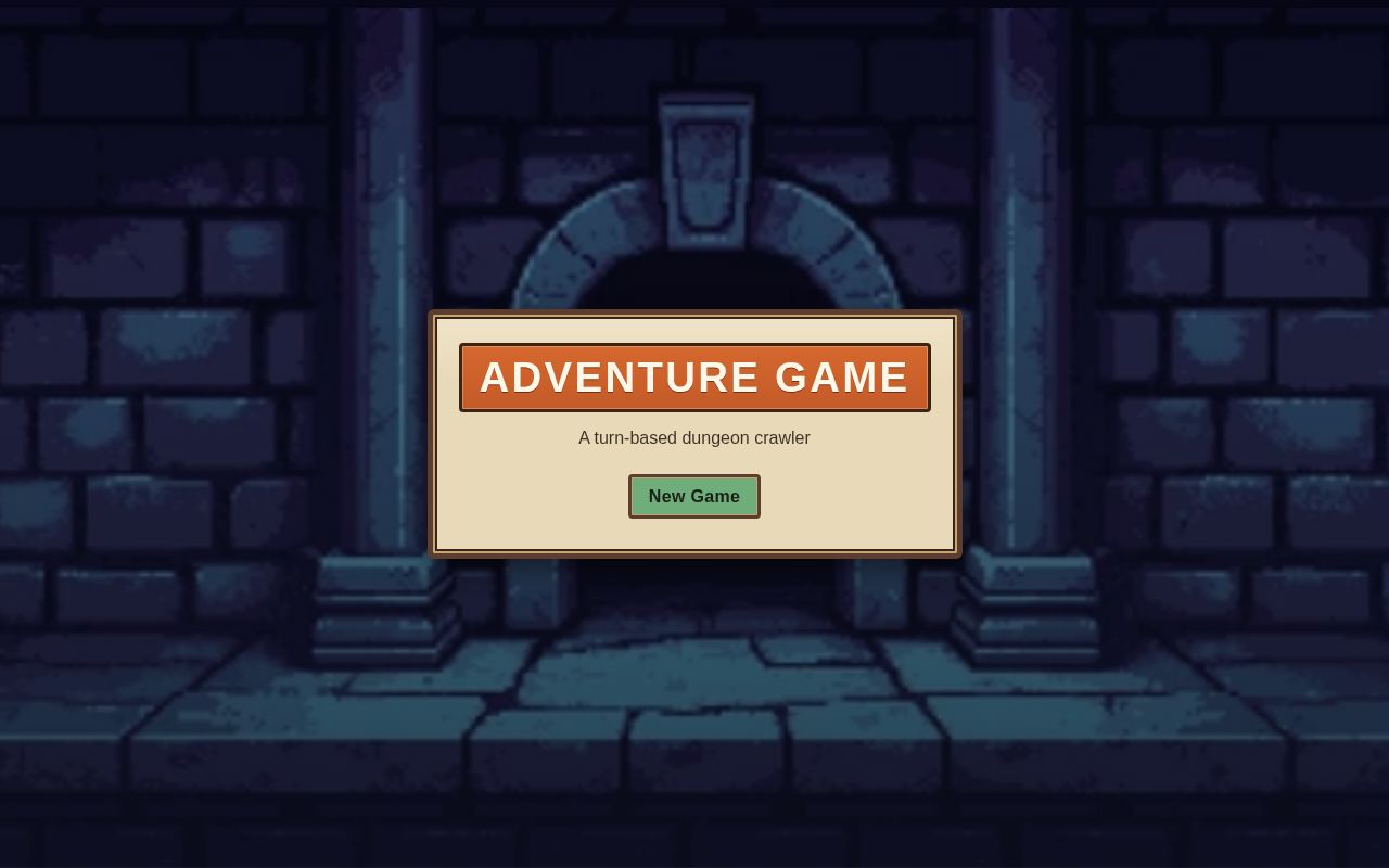 Preview of adventure pixel game