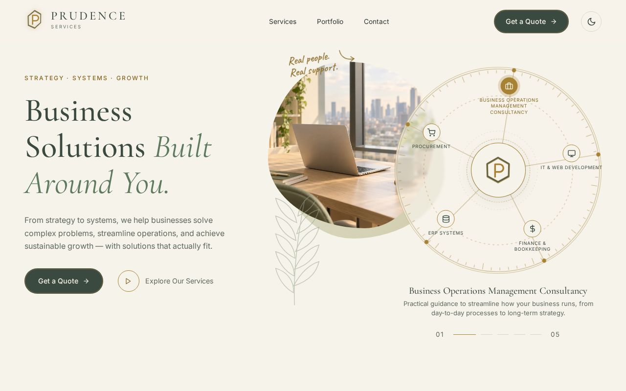 Preview of Prudence Services
