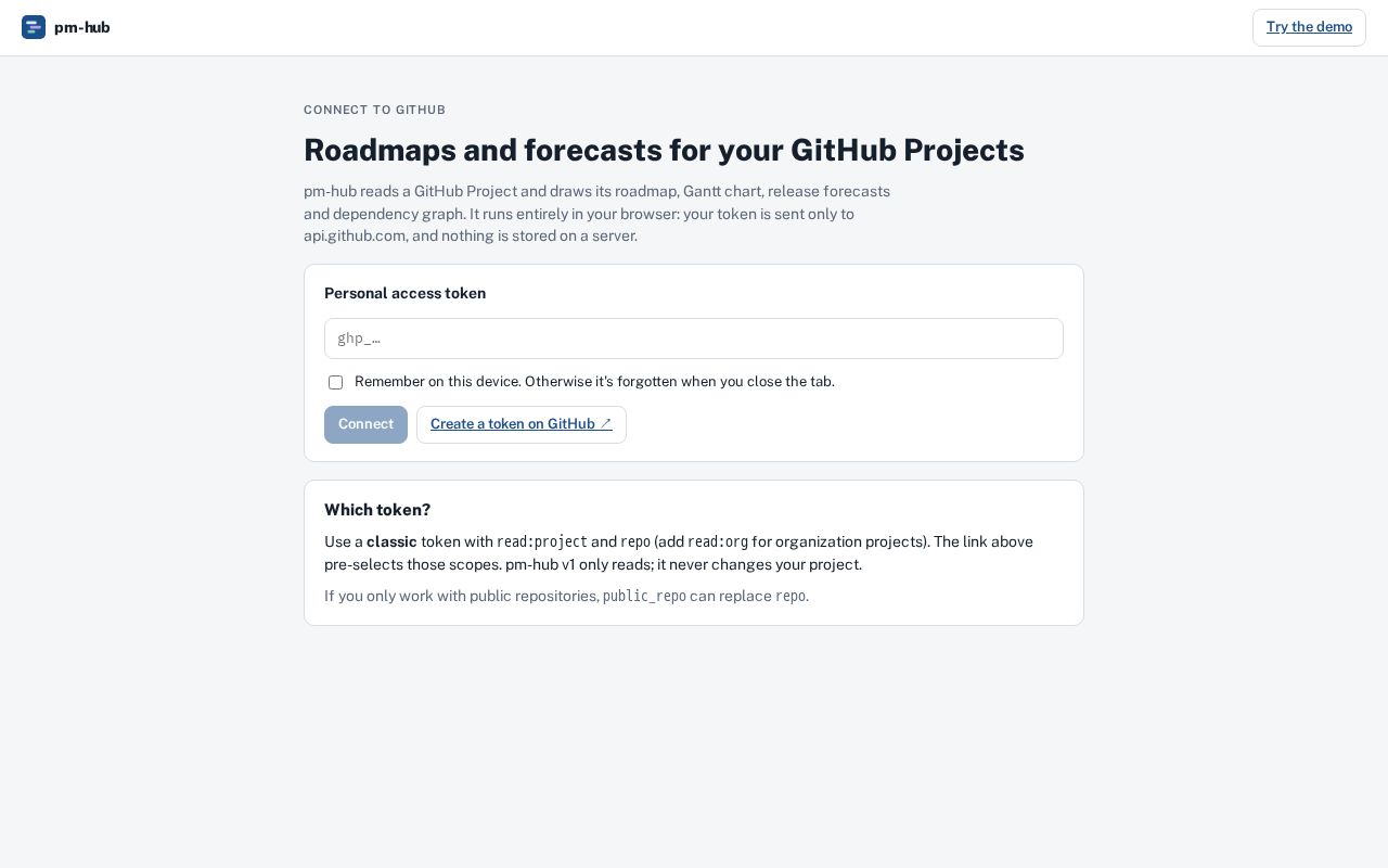 Preview of Pm Hub