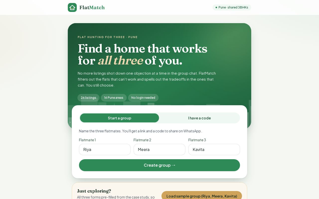 Preview of FlatMatch