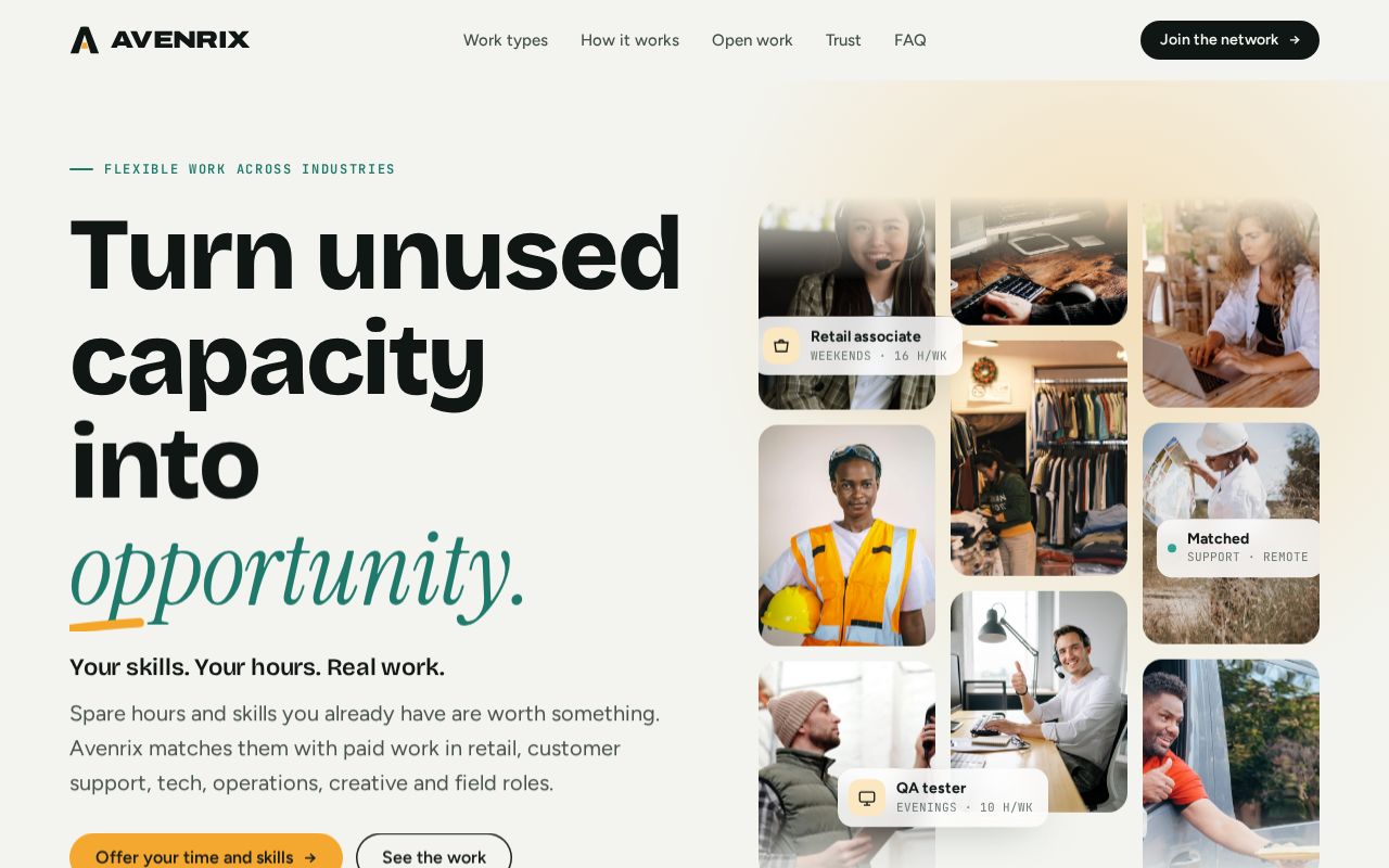Preview of Avenrix Site