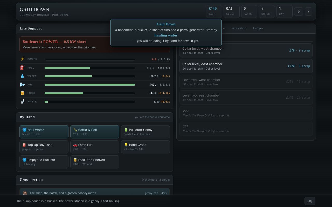 Preview of Grid Down