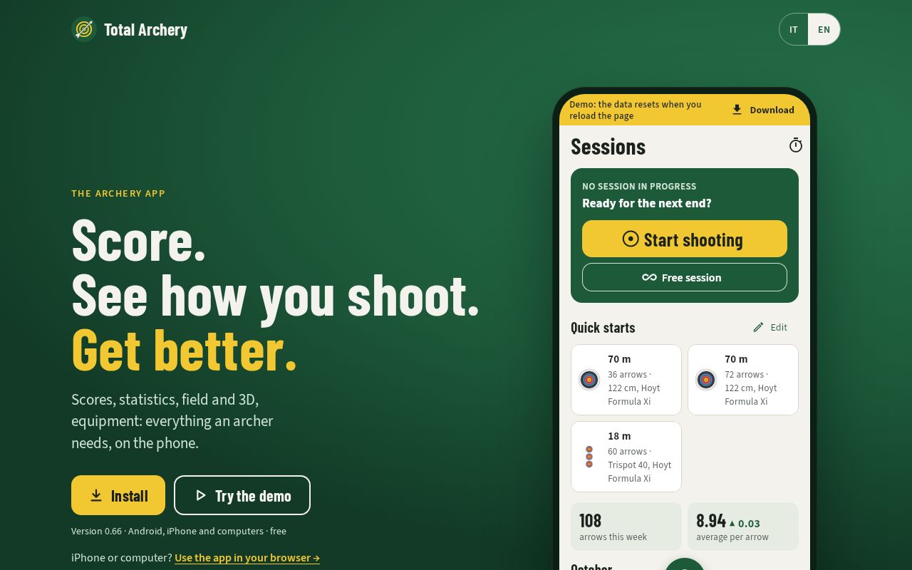 Preview of Total Archery