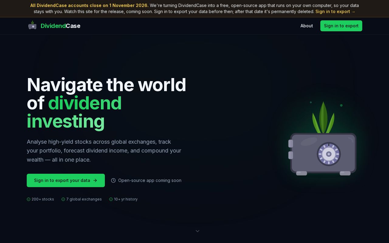 Preview of Dividendcase