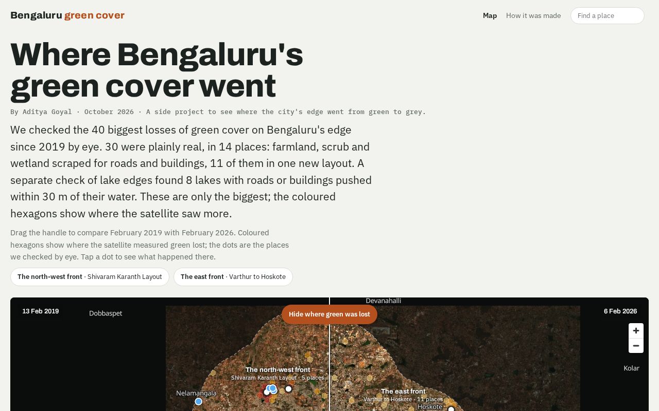 Preview of Bengaluru Green Cover