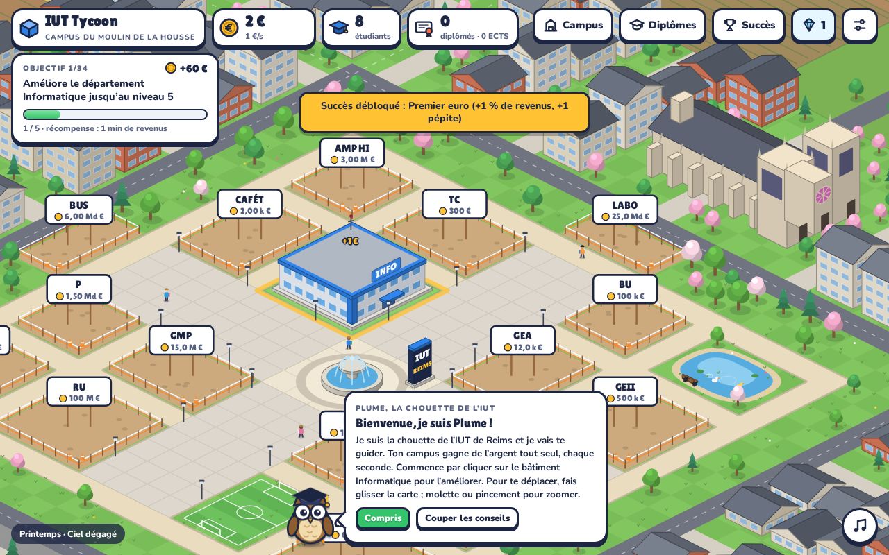 Preview of IUT Tycoon Reims