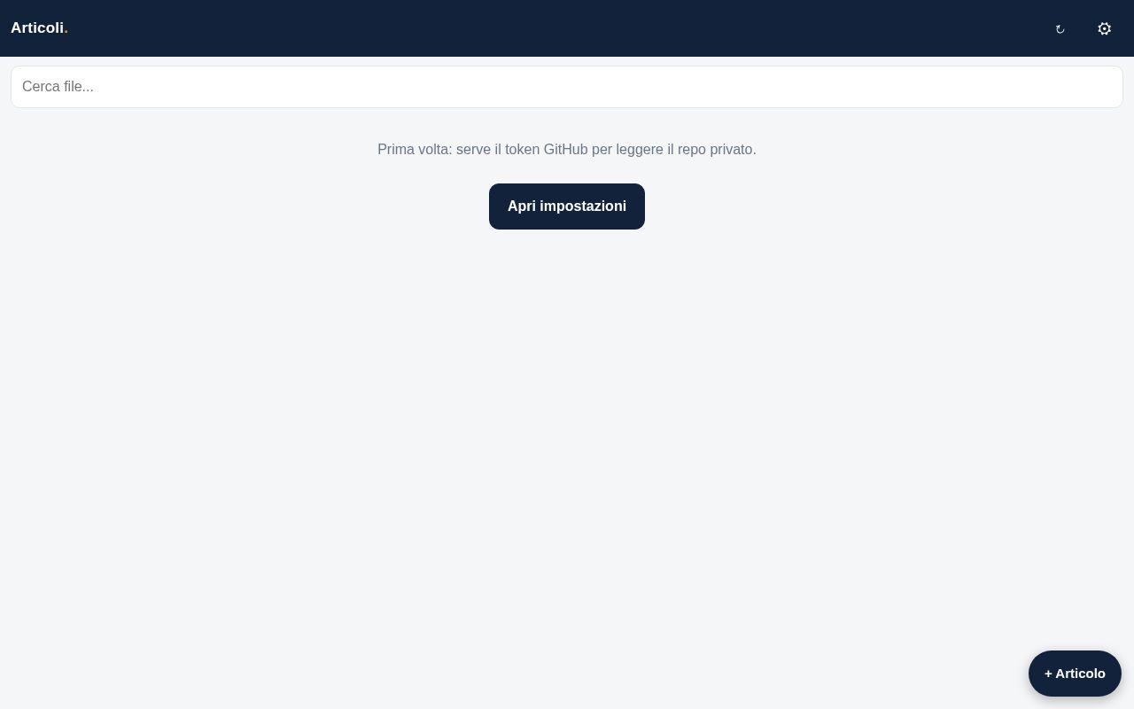 Preview of Articoli