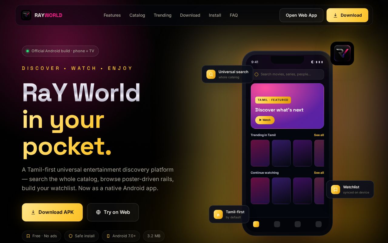 Preview of Ray World APK
