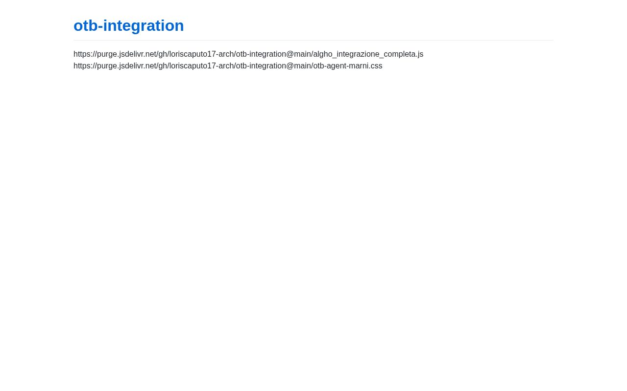 Preview of Otb Integration