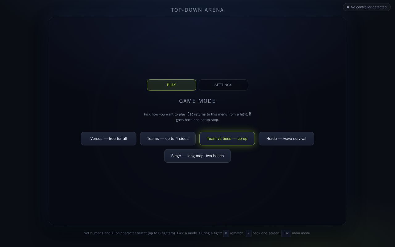 Preview of Top Down Duel