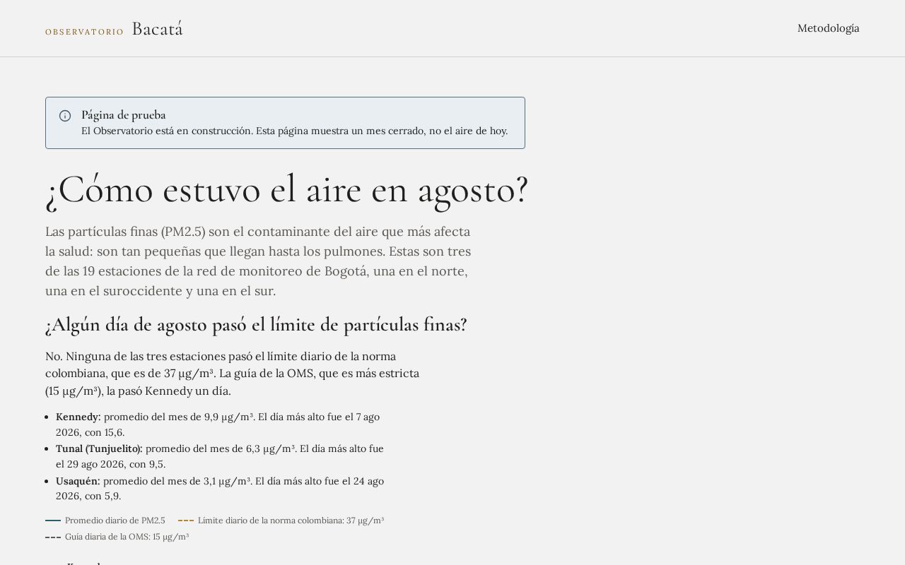 Preview of Observatorio Bacata