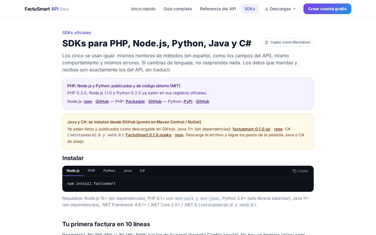 Preview of Factusmart Python