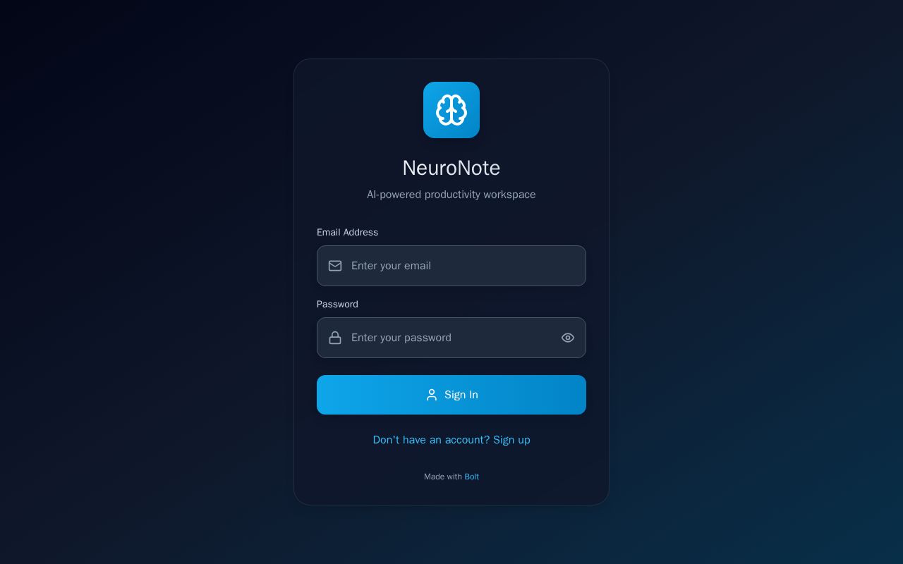 Preview of NeuroNote