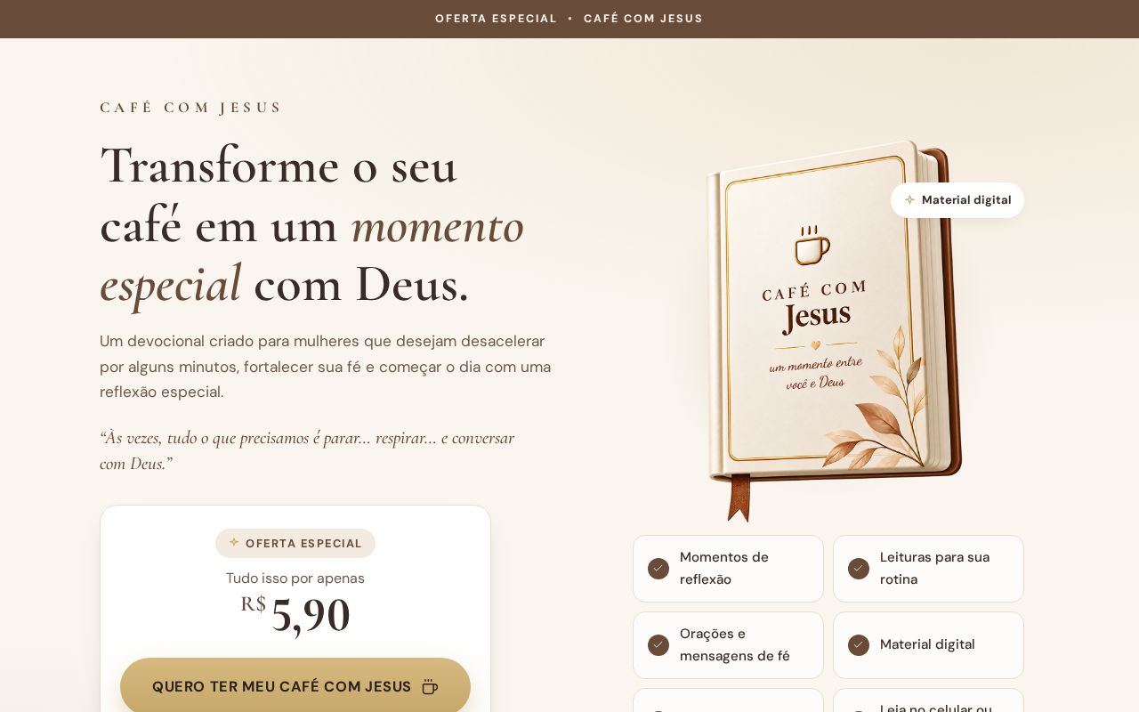 Preview of Cafe Com Jesus