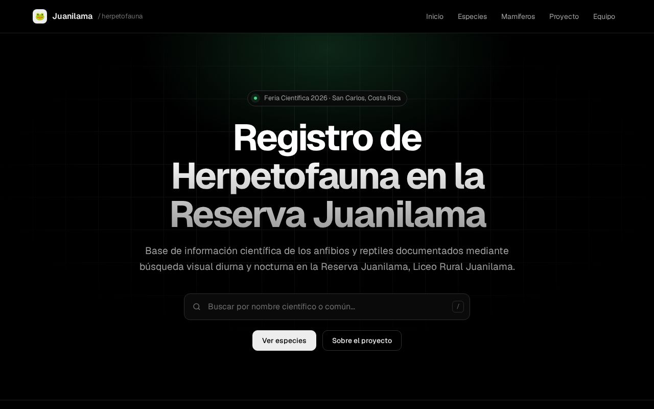 Preview of Juanilama Data Base